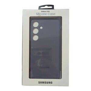 E4. OEM Samsung Silicone Case For Samsung Galaxy S24 - Violet‎